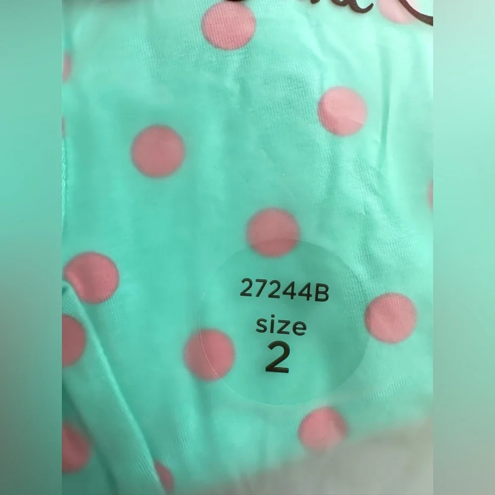 Girls Matilda Jane Lots Of Dots Leggings Size 2 New In Bag Brilliant Daydream